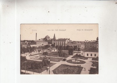 B73021 braila Piata sf Arhangheli platz des heil erzengel 2 scans foto