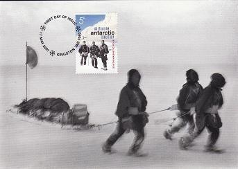 7608 - Teritoriul Antarctic Australian - carte maxima 2001 foto