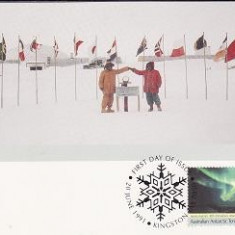 88 - Teritoriul Antarctic Australian - carte maxima 1991
