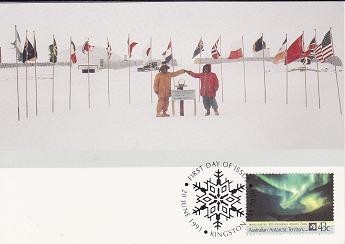 88 - Teritoriul Antarctic Australian - carte maxima 1991 foto