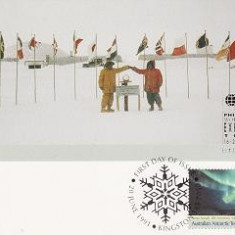 7821 - Teritoriul Antarctic Australian - carte maxima 1991