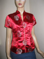 Camasa etno , costum traditional chinezesc , bluza tip chimono , masura 38  | arhiva Okazii.ro