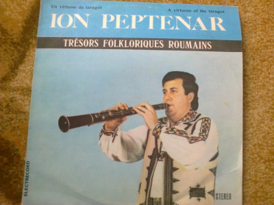 ION PEPTENAR Taragot disc vinyl lp muzica populara folclor banatean ST EPE 03027 foto