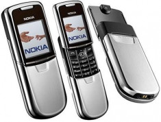 NOKIA 8800 SILVER NOU !! TZIPLA !! 0 MIN !! LIBER DE RETEA !! 3499 RON !! foto