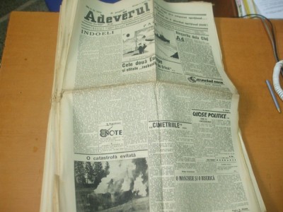 Adeverul 11 august 1937 foto