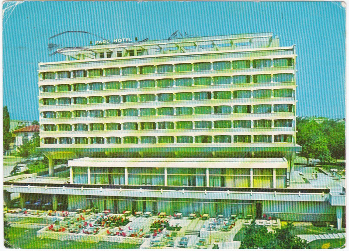 CP circulata 1972,Turnu Severin,Hotel Parc