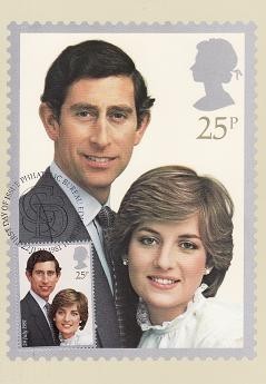 1002 - Anglia carte maxima 1981 foto