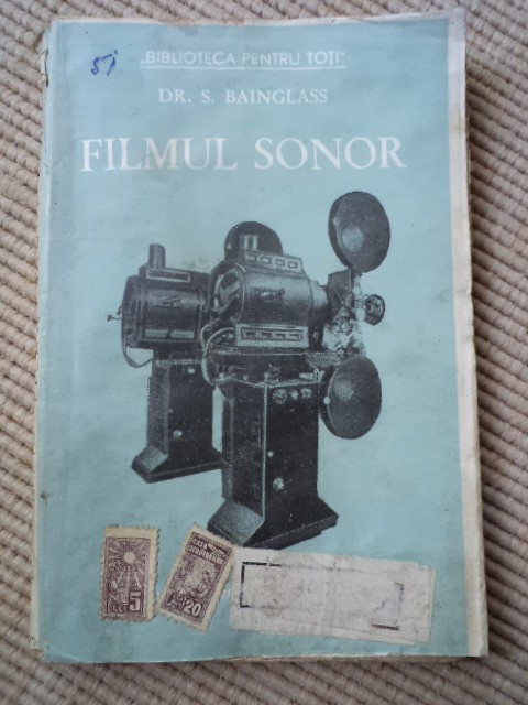 Filmul sonor scurta istorie a cinematografiei de la origini pana astazi BPT