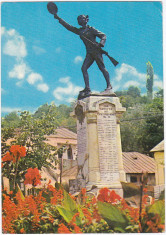 CP circulata 1972,Slatina,statuia Ecaterina Teodoroiu foto