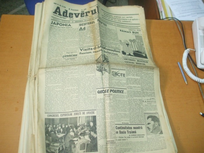 Adeverul 25 septembrie 1937