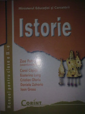 ISTORIE - Zoe Petre - Manual pentru clasa a IX a foto