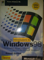 Introducere In Windows 98 - R. Borland foto
