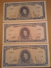 Lot 3 bancnote, Chile 1/2 escudo 1974 UNC, 3 semnaturi diferite bancher,3 semnaturi diferite casier, acelasi an, necirculate,100 roni lotul,nu separat, America Centrala si de Sud