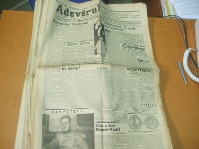 Adeverul 2 octombrie 1937 foto