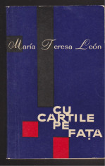 (E592) - MARIA TERESA LEON - CU CARTILE PE FATA foto