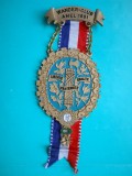 HOPCT BELGIA FRANTA MEDALIE/DECORATIE NR 5 ,-WANDER CLUB AMEL 1981, Europa