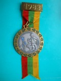 HOPCT BELGIA MEDALIE NR 71-MARSUL SPORTIV [ GARDURI VII ] 1983, Europa