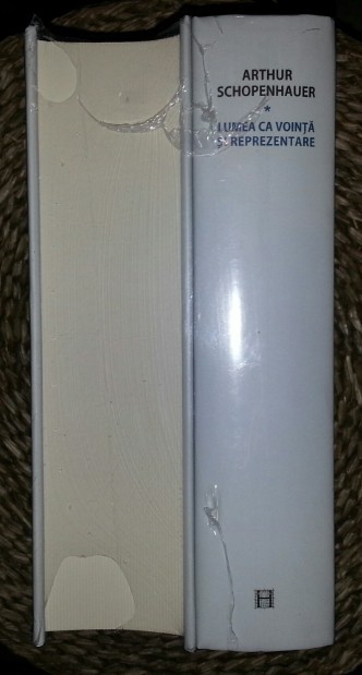 Arthur Schopenhauer Lumea Ca Vointa Si Reprezentare 2 Volume Humanitas 2012 Cartonate Cu Supracoperta In Tipla Okazii Ro