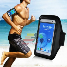 Armband husa brat telefon pentru alergat pentru Samsung Galaxy S2 I9100 S3 I9300 S4 I9500 S5 HTC One M7 Nokia Allview arm band sport sala running gym foto