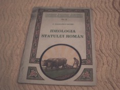 C. Radulescu-Motru - Ideologia Statului Roman