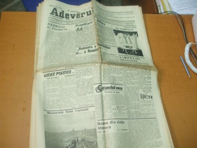 Adeverul 2 august 1937 foto