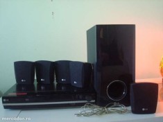 Vand Home cinema Surround System LG HT 353 SD cu DVD, in stare except foto