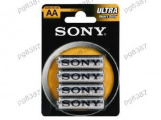 Baterie AA R6 Sony Ultra Zinc-Carbon-400071 foto