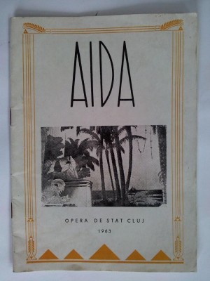 Opera de stat Cluj 1963 - Aida foto