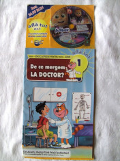 &amp;quot;DE CE MERGEM LA DOCTOR? - mini ENCICLOPEDIE pentru mini GENII&amp;quot; Carte + DVD, noi foto