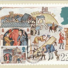 1227 - Anglia carte maxima 1986