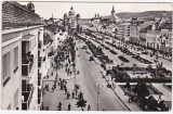 RPR,CP circulata 1968,Targu Mures,Piata Trandafirilor,FOARTE ANIMATA !