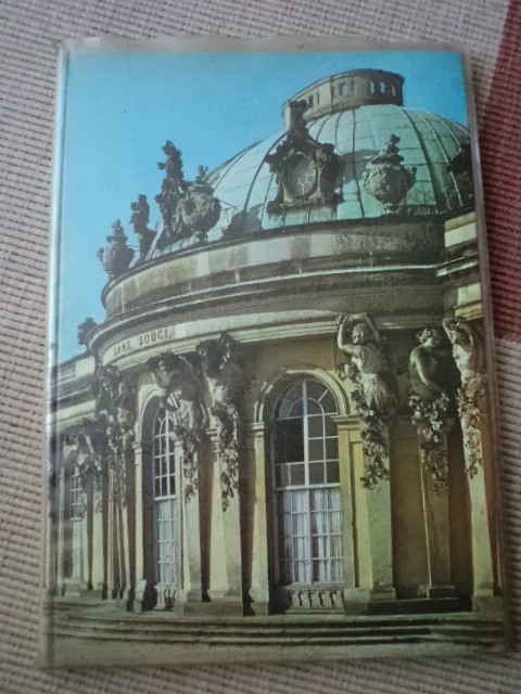 Sanssouci Schlosser Garten Kunstwerke album muzeu arta cultura ilustrata 1974