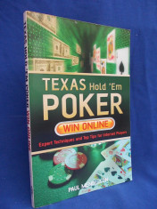 CARTE POKER ONLINE ~ PAUL MENDELSON - TEXAS HOLD&amp;#039;EM POKER (WIN ONLINE ) - LONDON - 2007 foto