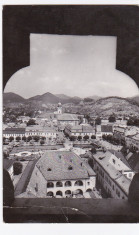 RPR,CP circulata 1969,Baia Mare,centrul vechi,bisrica reformata foto