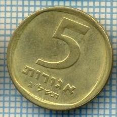 3483 MONEDA - ISRAEL - 5 AGOROT - anul 1973 ? -starea care se vede foto