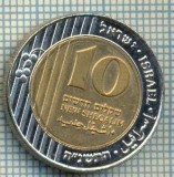 3344 MONEDA - ISRAEL - 10 NEW SHEQALIM - anul 1995 ? -starea care se vede