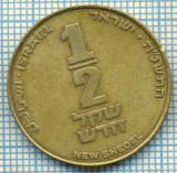 3354 MONEDA - ISRAEL - 1/2 NEW SHEQEL - anul 1995 ? -starea care se vede