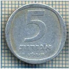 3508 MONEDA - ISRAEL - 5 AGOROT - anul 1976 ? -starea care se vede