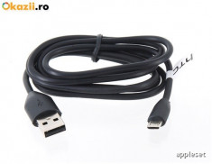 Cablu micro USB HTC Black foto