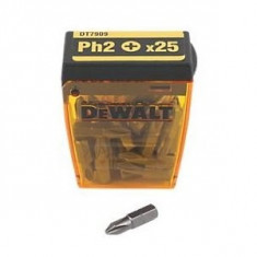 BIT DeWalt DT7909 Capete surubelnita PH 2 x 25mm foto