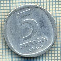 3321 MONEDA - ISRAEL - 5 AGOROT - anul 1976 ? -starea care se vede