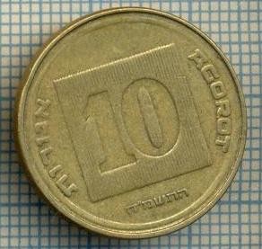 3387 MONEDA - ISRAEL - 10 AGOROT - anul 1985 ? -starea care se vede foto