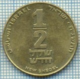 3347 MONEDA - ISRAEL - 1/2 NEW SHEQEL - anul 1995 ? -starea care se vede