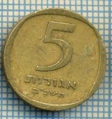 3479 MONEDA - ISRAEL - 5 AGOROT - anul 1962 ? -starea care se vede foto