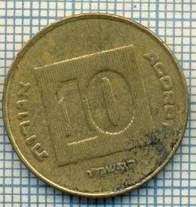 3399 MONEDA - ISRAEL - 10 AGOROT - anul 1986 ? -starea care se vede