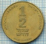 3360 MONEDA - ISRAEL - 1/2 NEW SHEQEL - anul 1985 ? -starea care se vede