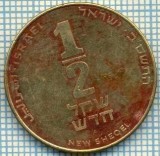 3355 MONEDA - ISRAEL - 1/2 NEW SHEQEL - anul 2002 ? -starea care se vede