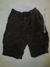 BABY GAP INFANT- PANTALONI CATIFEA NERAIATA GROS , CASPTUSIT , 3-6 LUNI ,CA NOI, GERMANIA foto