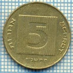 3458 MONEDA - ISRAEL - 5 AGOROT - anul 1997 ? -starea care se vede