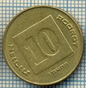 3397 MONEDA - ISRAEL - 10 AGOROT - anul 1987 ? -starea care se vede foto